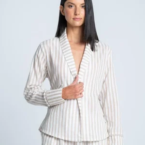 Camisa Pijama Larga Amplia BRONZINI X ISABEL HENAO