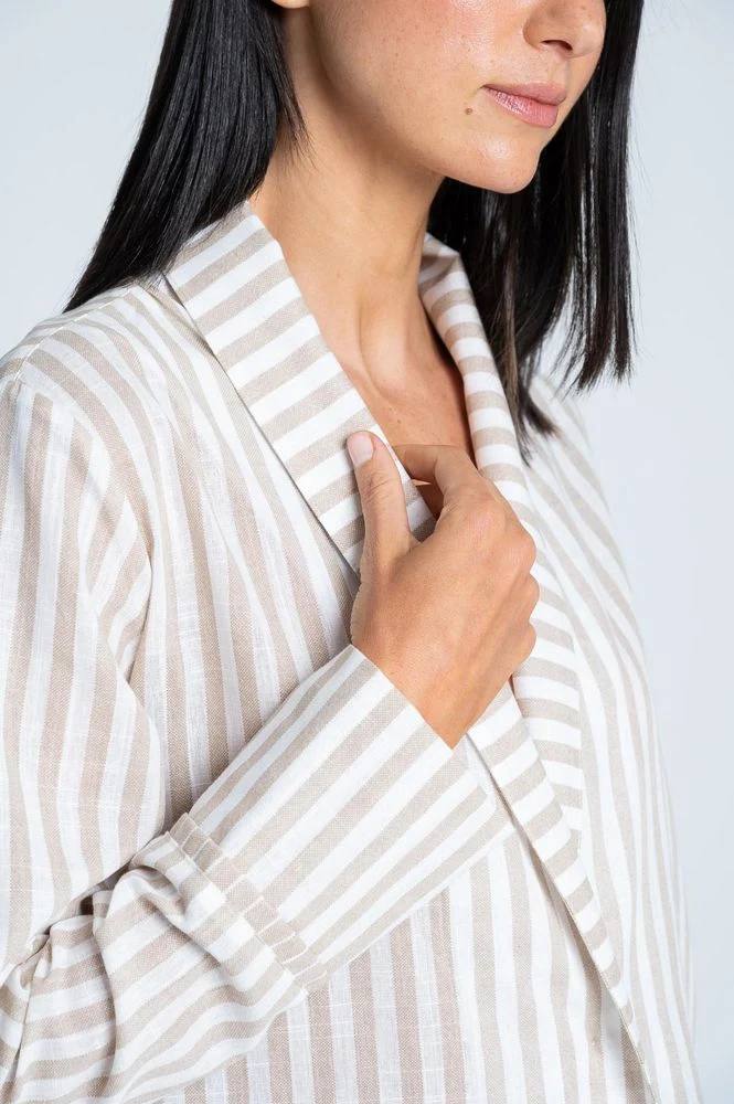 Camisa Pijama Larga Amplia BRONZINI X ISABEL HENAO - Imagen 6