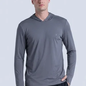 Camiseta Manga Larga con capucha BRONZINI ACTIVE