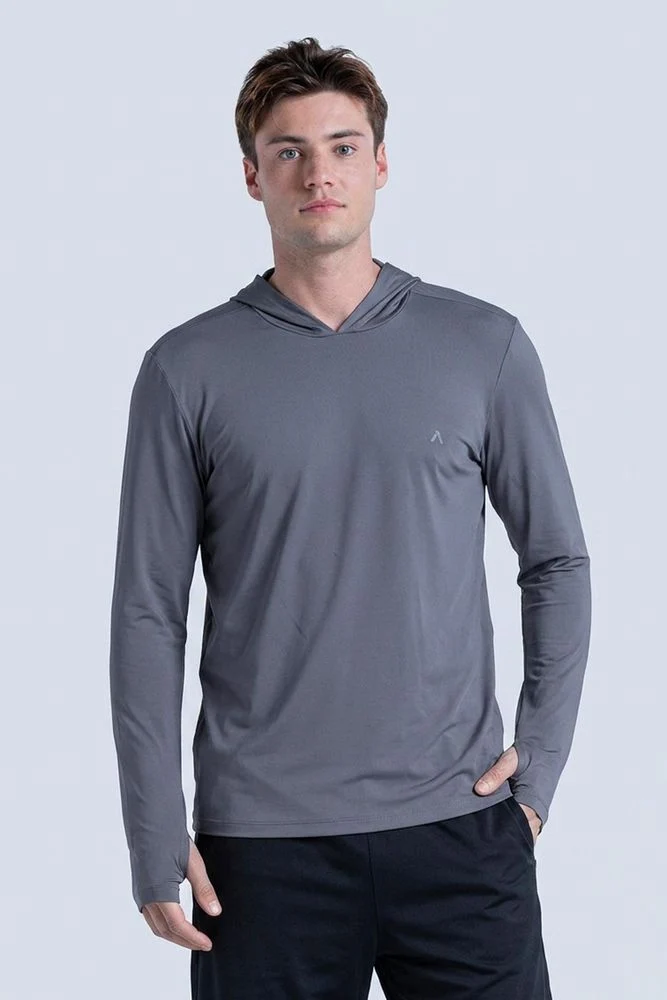 Camiseta Manga Larga con capucha BRONZINI ACTIVE - Imagen 2
