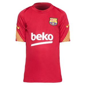NIKE – Camiseta Nike FC Barcelona Strike Niño Noble Red 2020/21