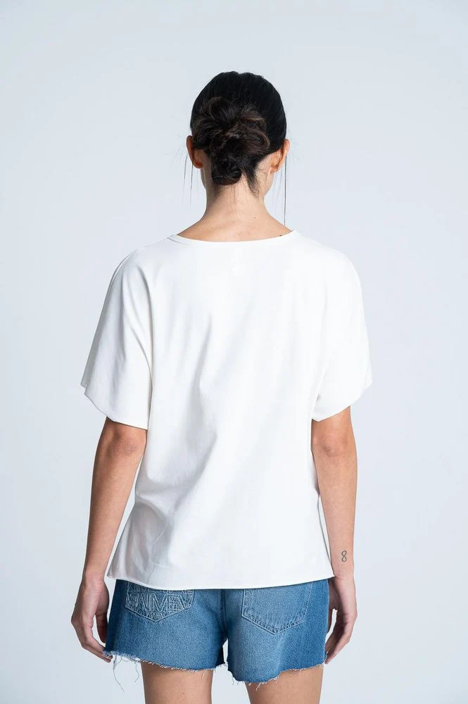 Camiseta Drapeada ARKITECT MARIA ELENA VILLAMIL - Imagen 9