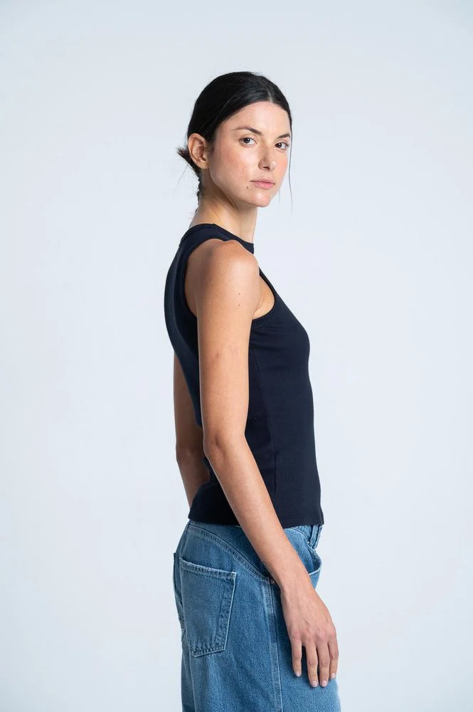 Camiseta en Rib Slim Fit ARKITECT MARIA ELENA VILLAMIL - Imagen 8