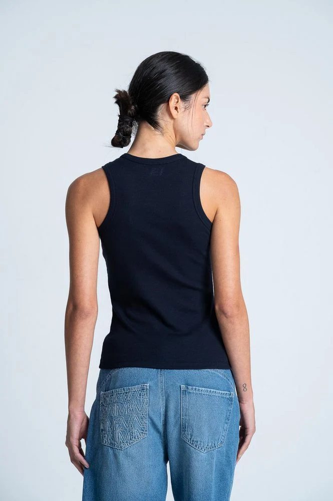 Camiseta en Rib Slim Fit ARKITECT MARIA ELENA VILLAMIL - Imagen 9