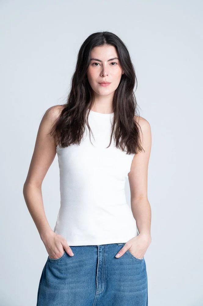 Camiseta en Rib Slim Fit ARKITECT MARIA ELENA VILLAMIL