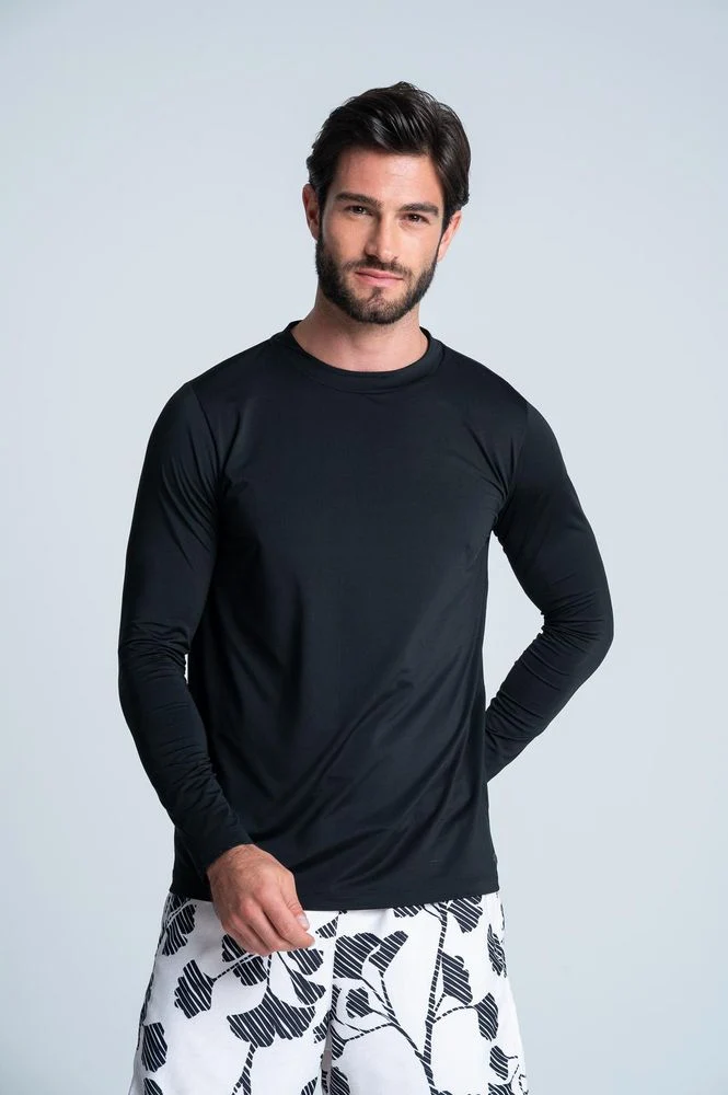 Camiseta De Playa Manga Larga BRONZINI X ISABEL HENAO