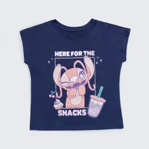 Camiseta Manga Corta Amplia People Stitch