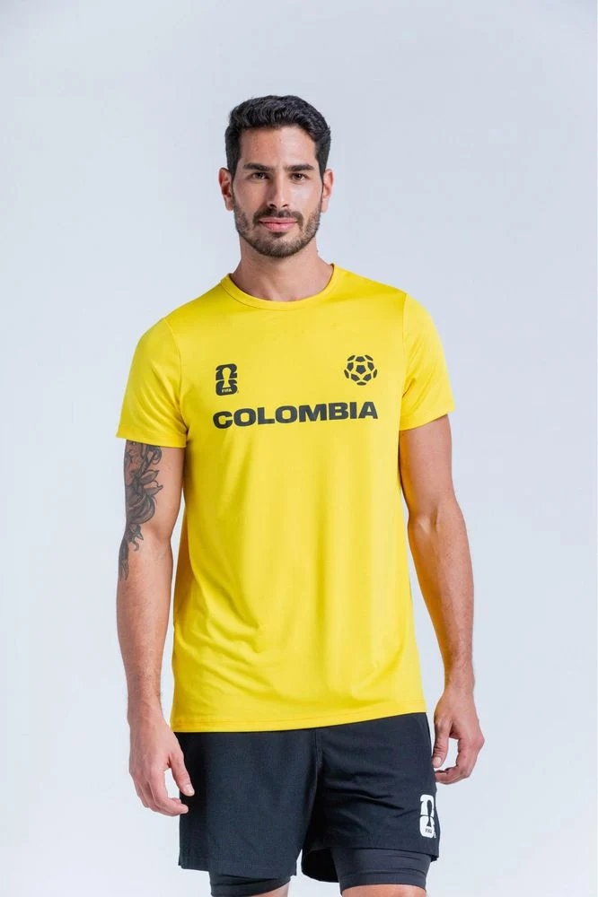 Camiseta Deportiva Colombia FIFA - Imagen 2