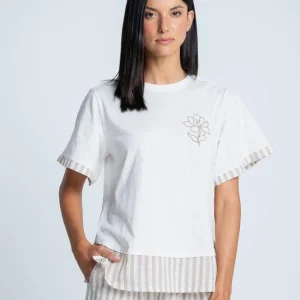 Camiseta Pijama Amplia BRONZINI X ISABEL HENAO