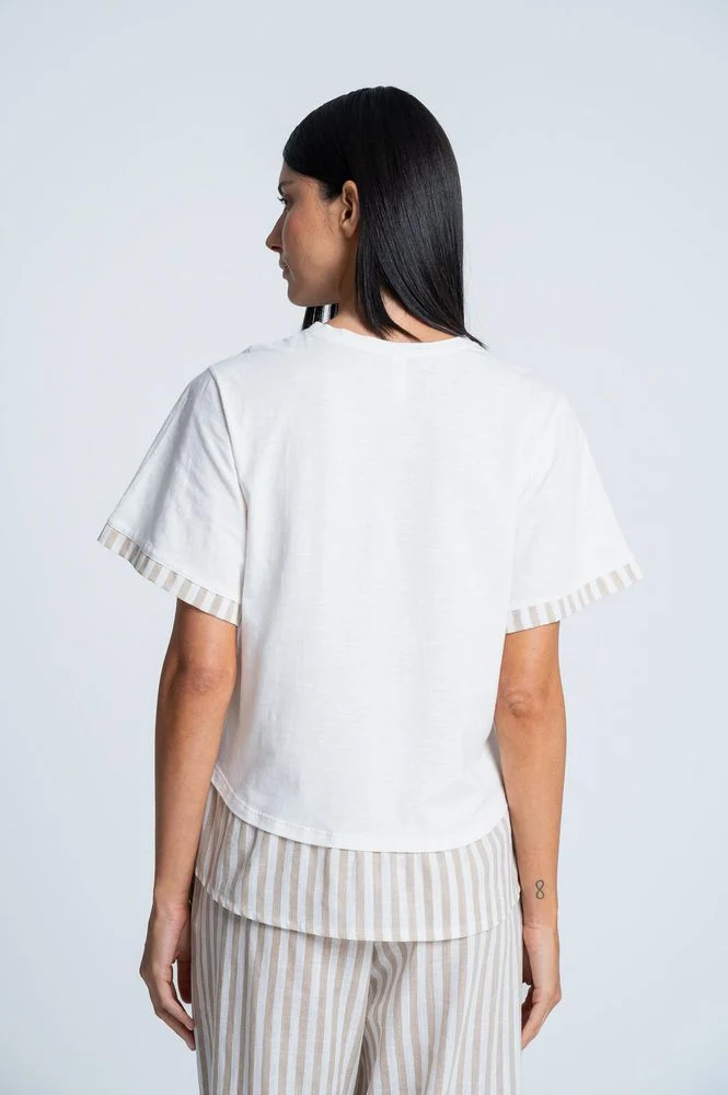 Camiseta Pijama Amplia BRONZINI X ISABEL HENAO - Imagen 4