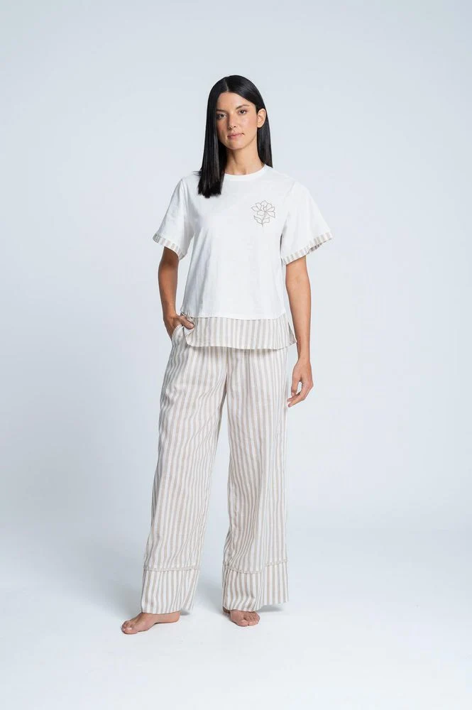 Camiseta Pijama Amplia BRONZINI X ISABEL HENAO - Imagen 5