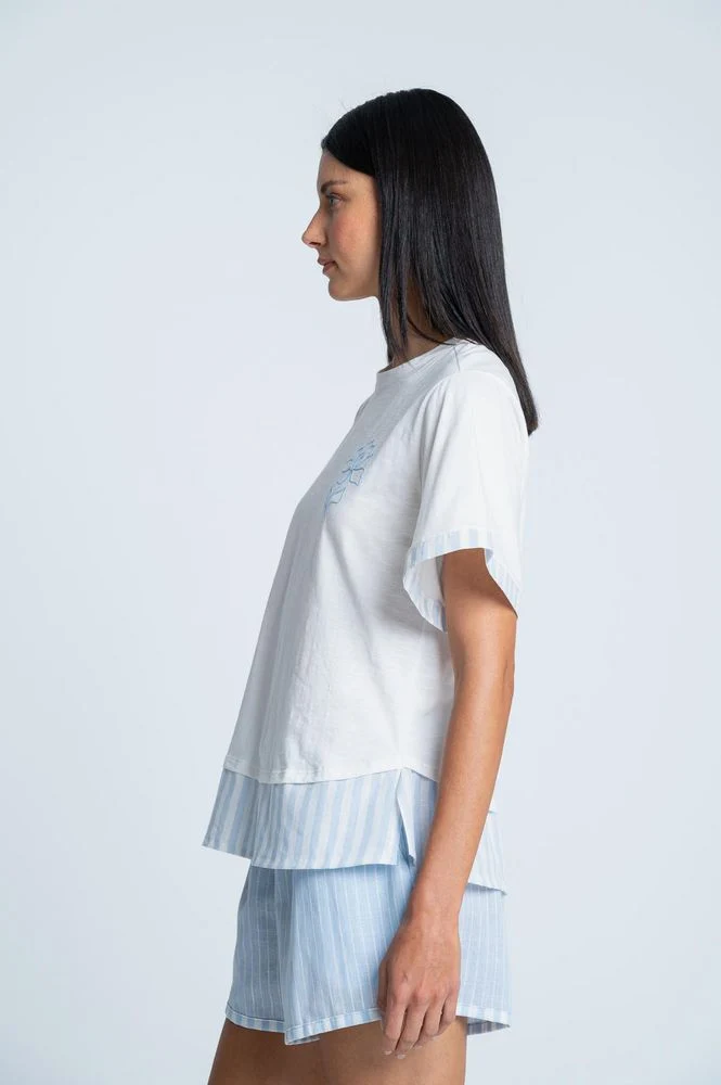 Camiseta Pijama Amplia BRONZINI X ISABEL HENAO - Imagen 8
