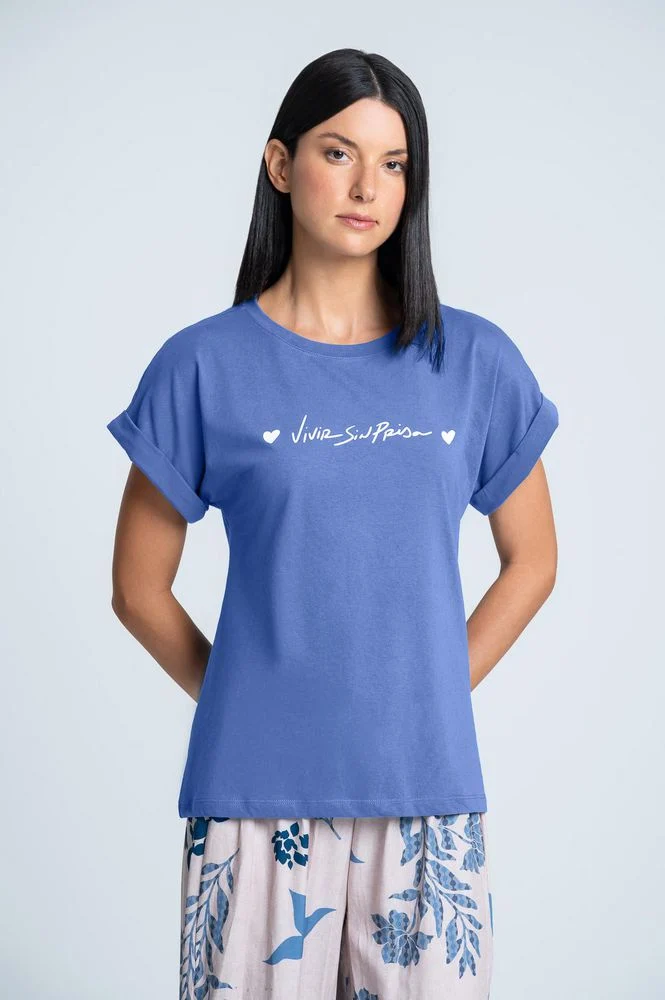Camiseta Pijama Amplia BRONZINI X ISABEL HENAO - Imagen 7
