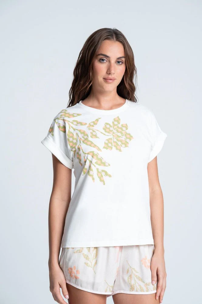 Camiseta Pijama Amplia BRONZINI X ISABEL HENAO - Imagen 2