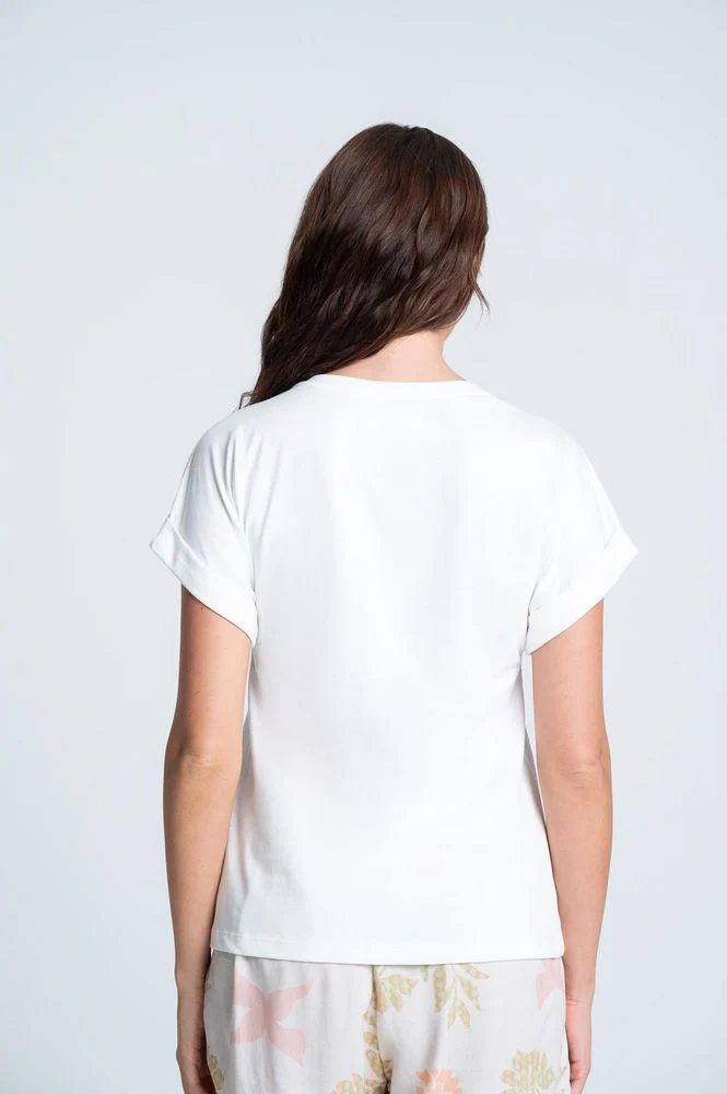 Camiseta Pijama Amplia BRONZINI X ISABEL HENAO - Imagen 4