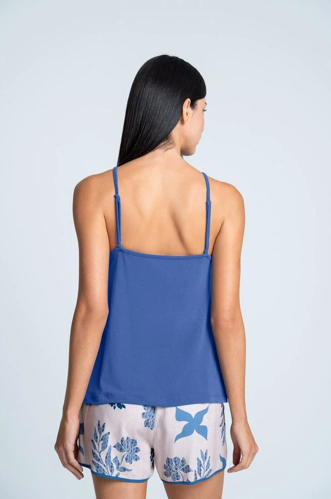 Camiseta Pijama Tiras Regular Fit BRONZINI X ISABEL HENAO - Imagen 9
