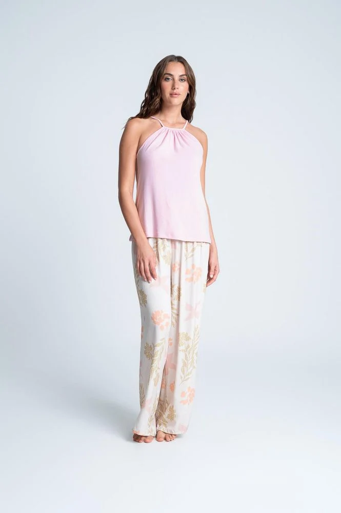 Camiseta Pijama Tiras Regular Fit BRONZINI X ISABEL HENAO - Imagen 5