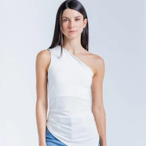 Camiseta Un Solo Hombro Ajustada ARKITECT