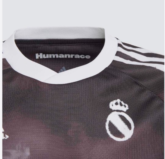 ADIDAS – Camiseta Real Madrid Niño Human Race 9-10 años – Adidas Oficial Negra/Blanca - Imagen 8