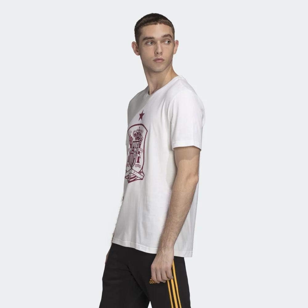 ADIDAS – Camiseta Selección Española Adidas DNA Blanca Unisex Talla M FI6304 - Imagen 4