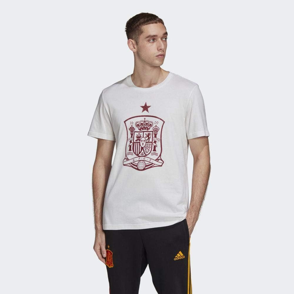 ADIDAS – Camiseta Selección Española Adidas DNA Blanca Unisex Talla M FI6304 - Imagen 3
