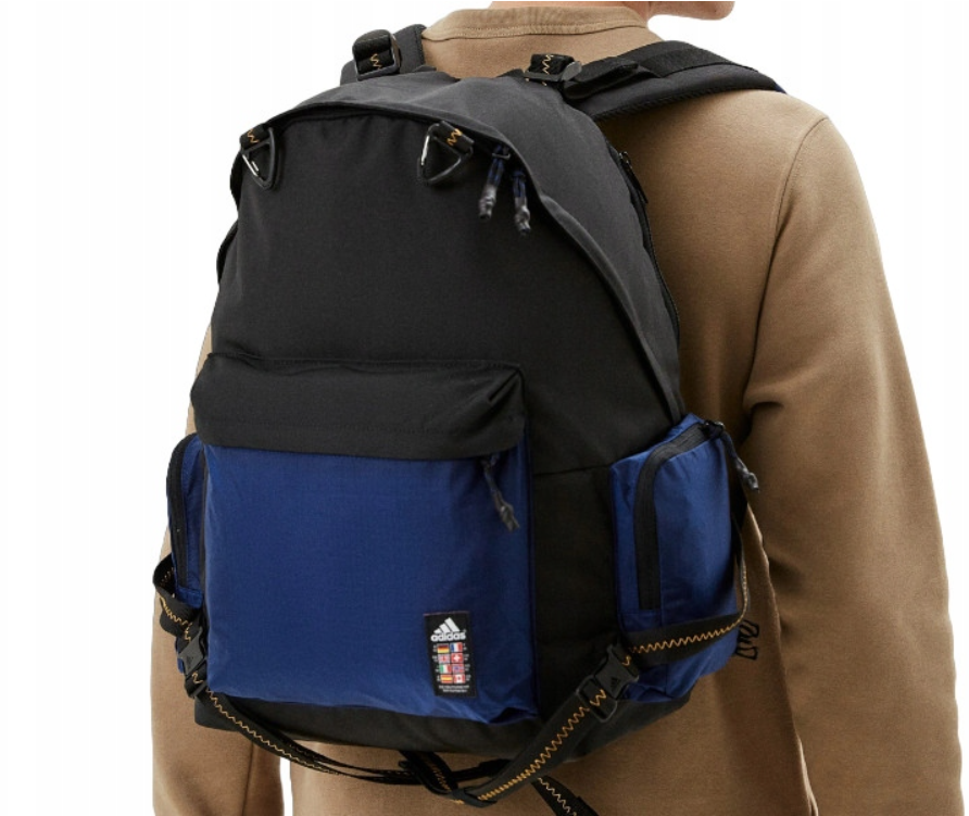ADIDAS – Mochila Adidas Grande UXPLR 30LUnisex Negra Azul - Imagen 8