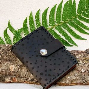Cartera pequeña Estrellas Marrón