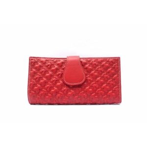 Cartera grande para mujer en piel Nilo print ositos con monedero de cremallera