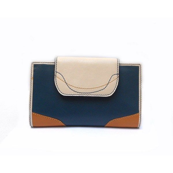 Cartera de piel para mujer NILO con monedero de cremallera - Imagen 3