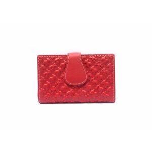 Cartera pequeña para mujer en piel Nilo print ositos con monedero de cremallera