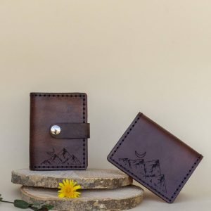 Cartera pequeña montañas
