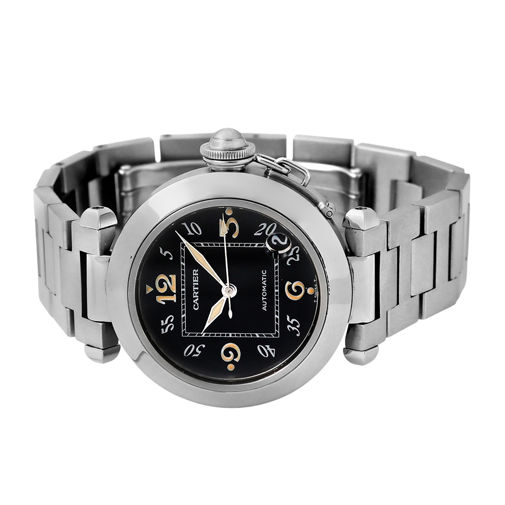 Cartier Pasha automatic 35mm ref.-W31043M7 - Imagen 4