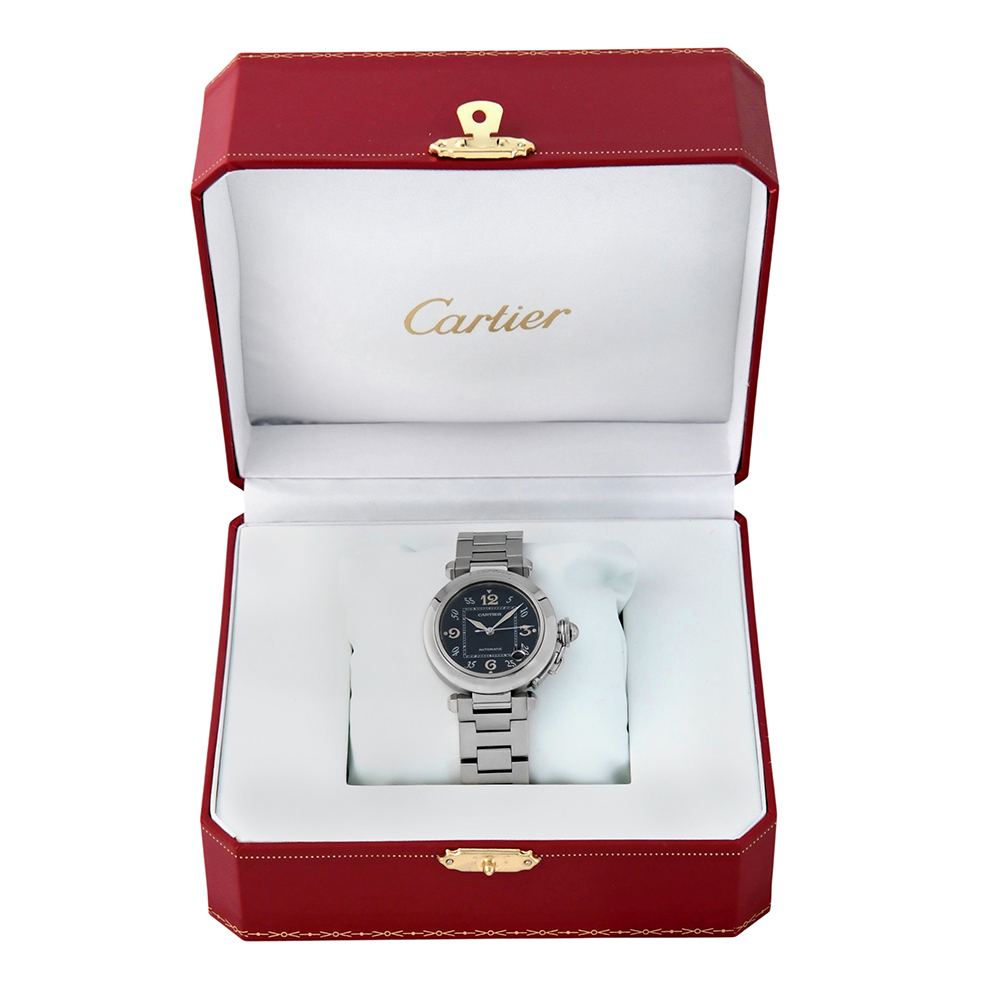 Cartier Pasha automatic 35mm ref.-W31043M7 - Imagen 7