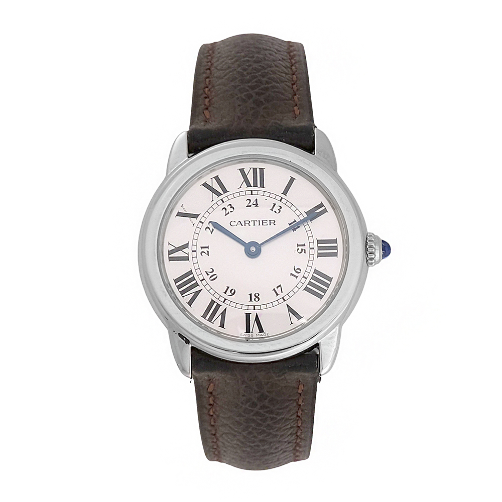 Cartier Santos Ronde 30 mm ref.-W6700255 - Imagen 2