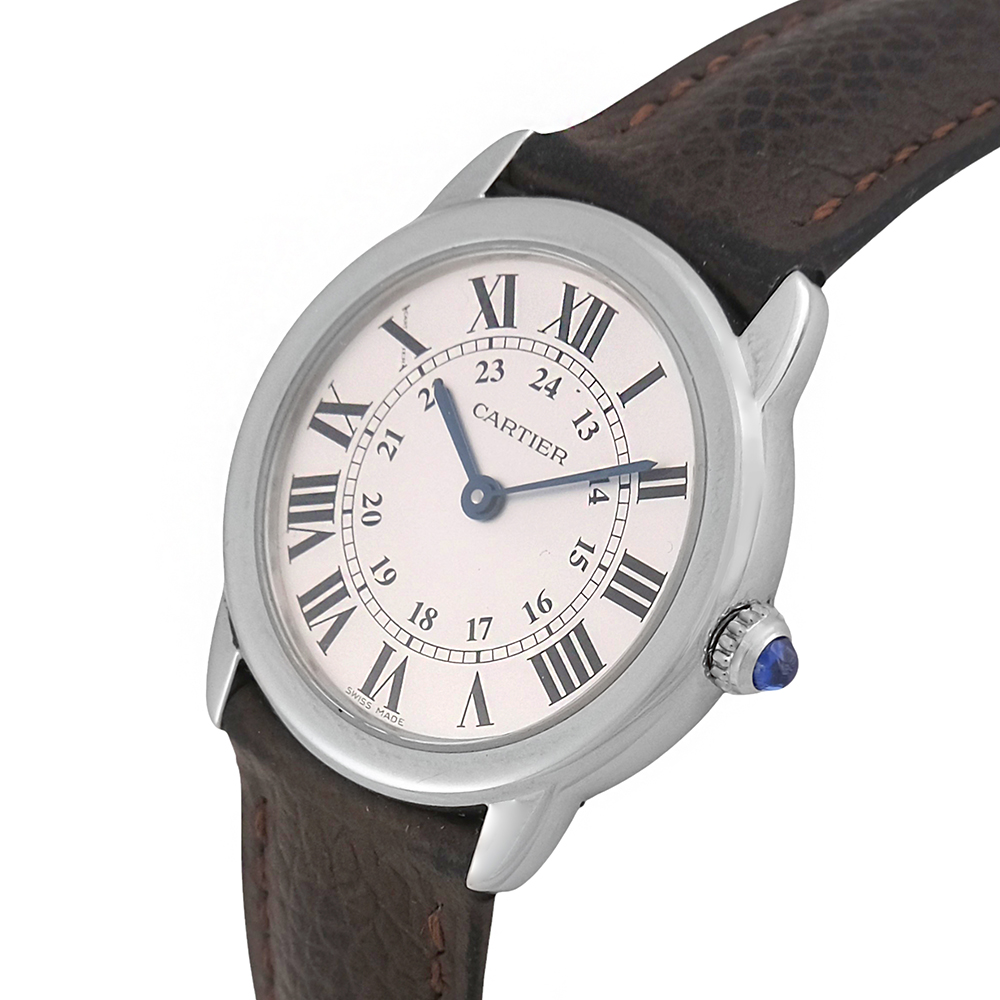 Cartier Santos Ronde 30 mm ref.-W6700255 - Imagen 3