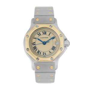 Cartier Santos Octagon 25mm ref.-187903