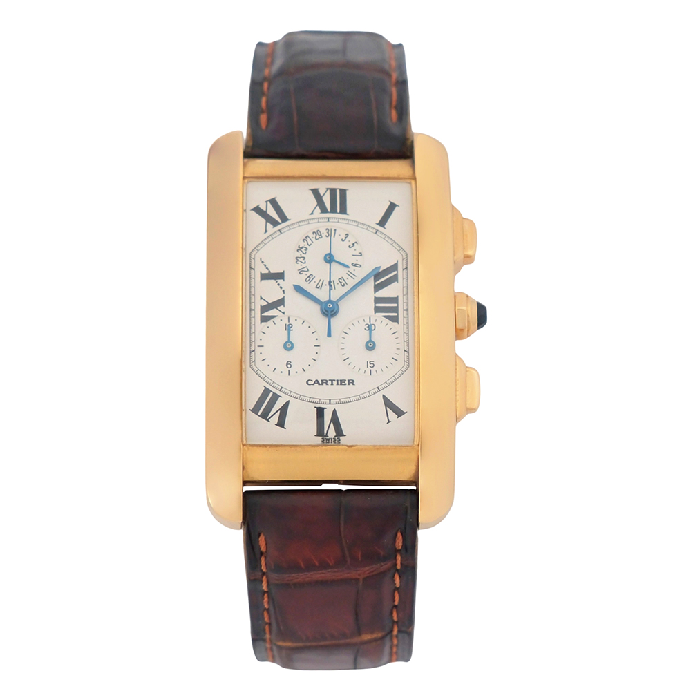 Cartier Tank Americaine 18kt 26×45 mm Ref.-1730
