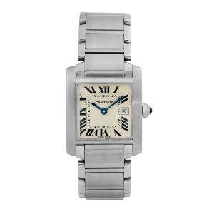 Cartier Tank Francaise 20×30 mm ref.-W51011Q3