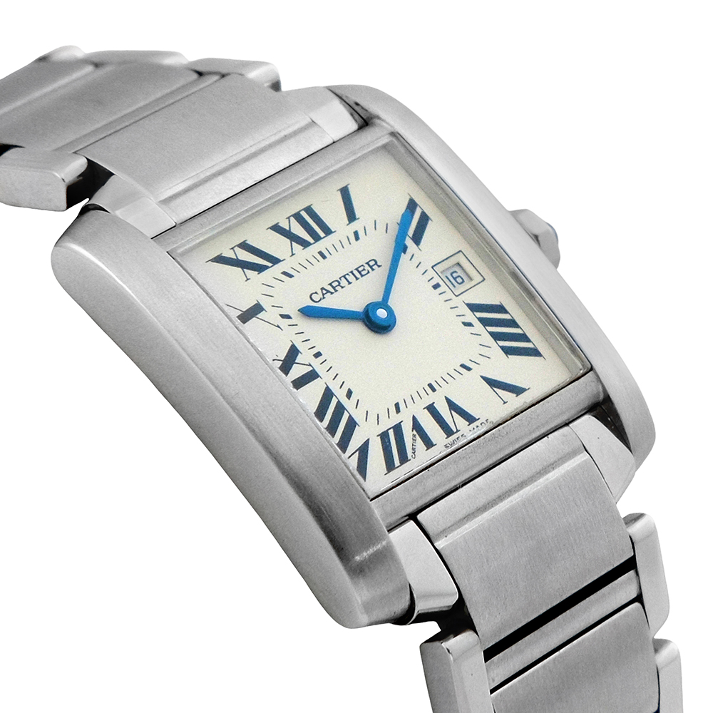 Cartier Tank Francaise 20×30 mm ref.-W51011Q3 - Imagen 8
