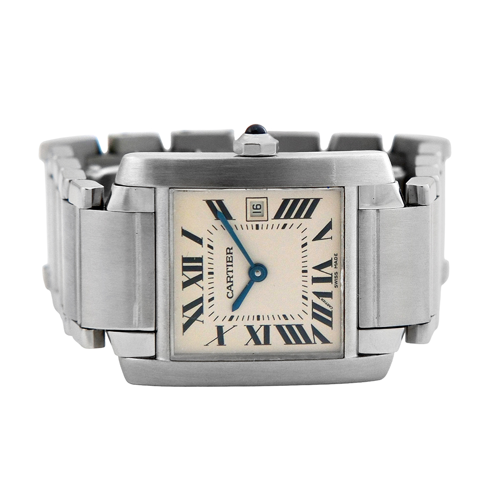 Cartier Tank Francaise 20×30 mm ref.-W51011Q3 - Imagen 6