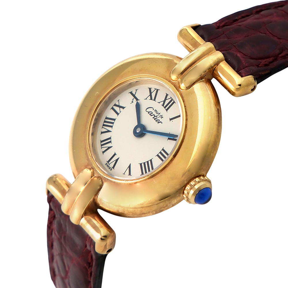 Cartier Must Vermeil 24mm ref.-590004 - Imagen 3