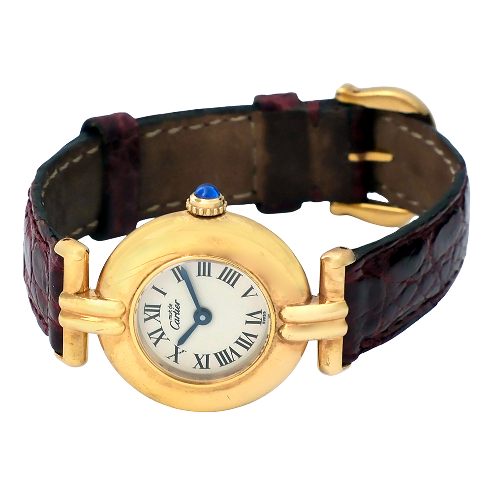 Cartier Must Vermeil 24mm ref.-590004 - Imagen 4