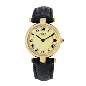 Must Vermeil Vendome de Cartier 30mm Ref.-590003