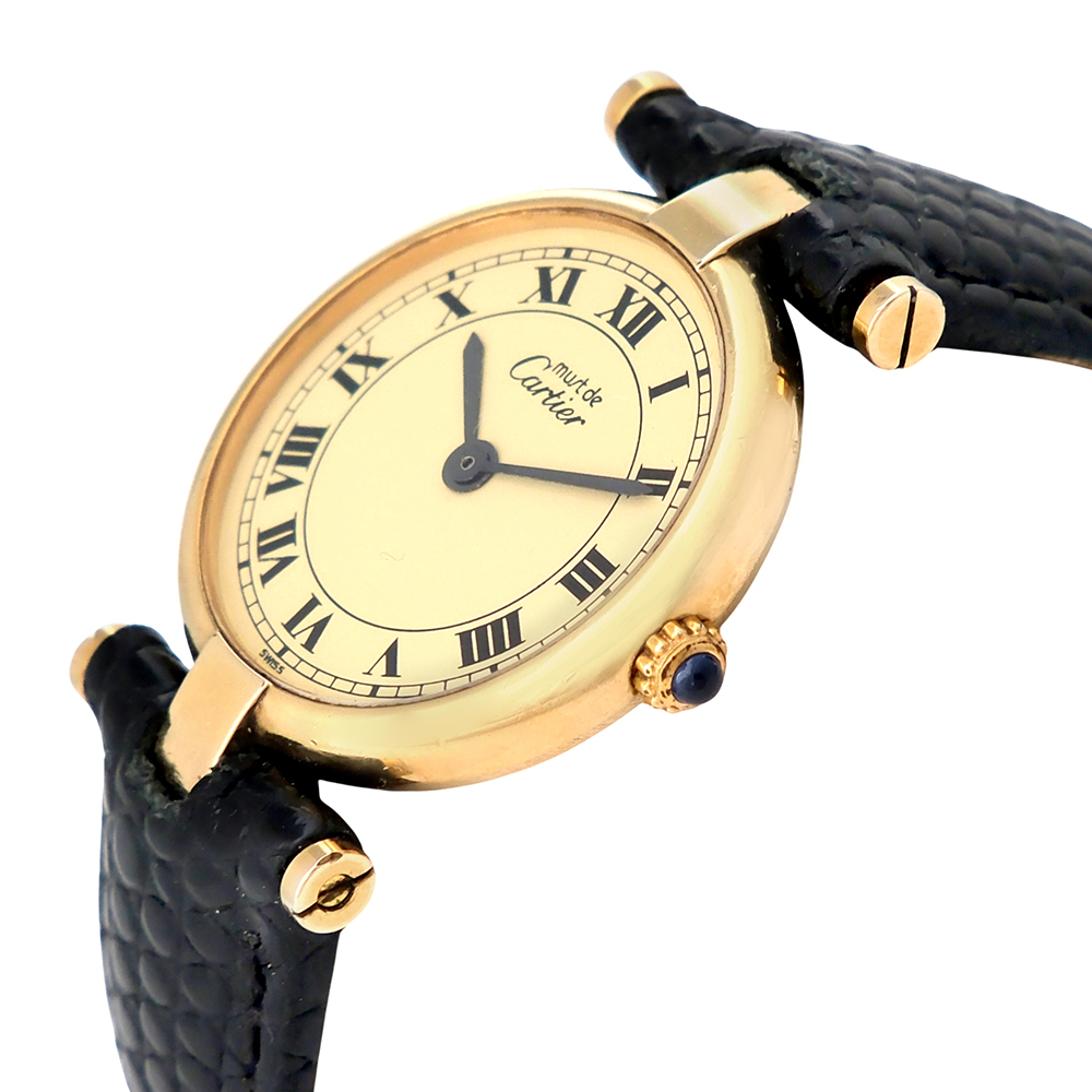 Must Vermeil Vendome de Cartier 30mm Ref.-590003 - Imagen 3