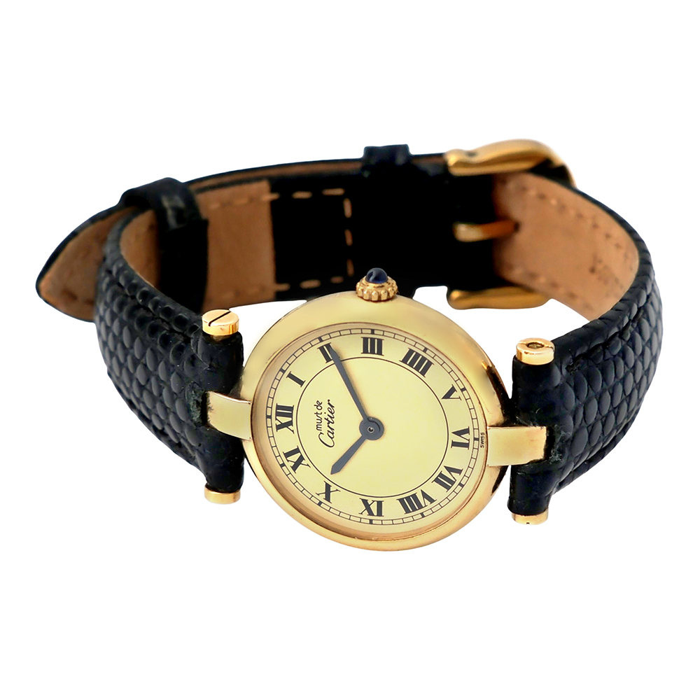 Must Vermeil Vendome de Cartier 30mm Ref.-590003 - Imagen 4
