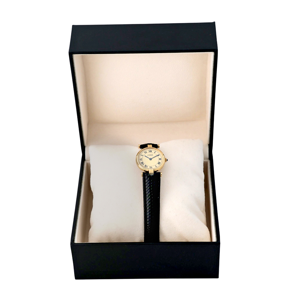 Must Vermeil Vendome de Cartier 30mm Ref.-590003 - Imagen 6