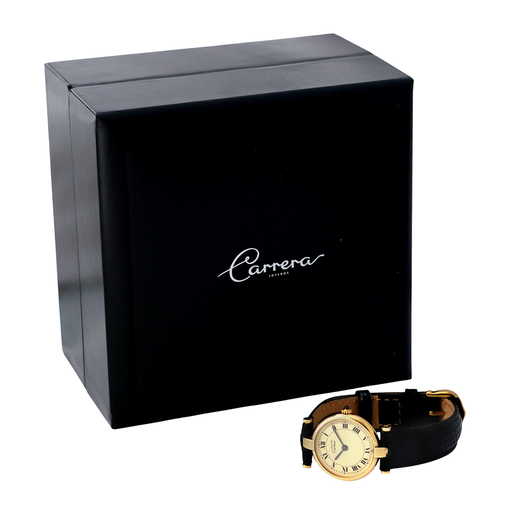 Must Vermeil Vendome de Cartier 30mm Ref.-590003 - Imagen 7