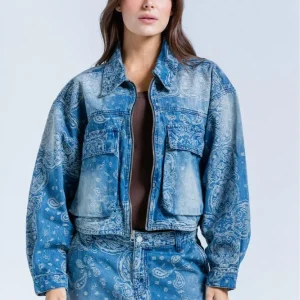 Chaqueta Denim Amplia PEOPLE