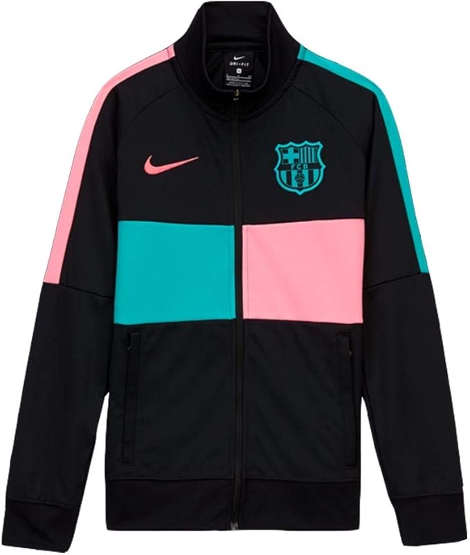 NIKE – Chaqueta Nike FC Barcelona Niño XS Dri-FIT Negra CK8579-010 - Imagen 6