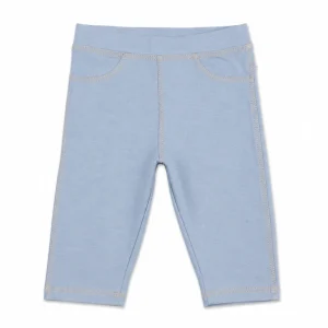 Legging niña azul efecto vaquero